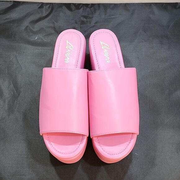 BRAND NEW LILIANA BUDZA-5 CLASSIC NEOPRONE OPEN TOE PLATFORM SANDAL - Picture 2 of 16